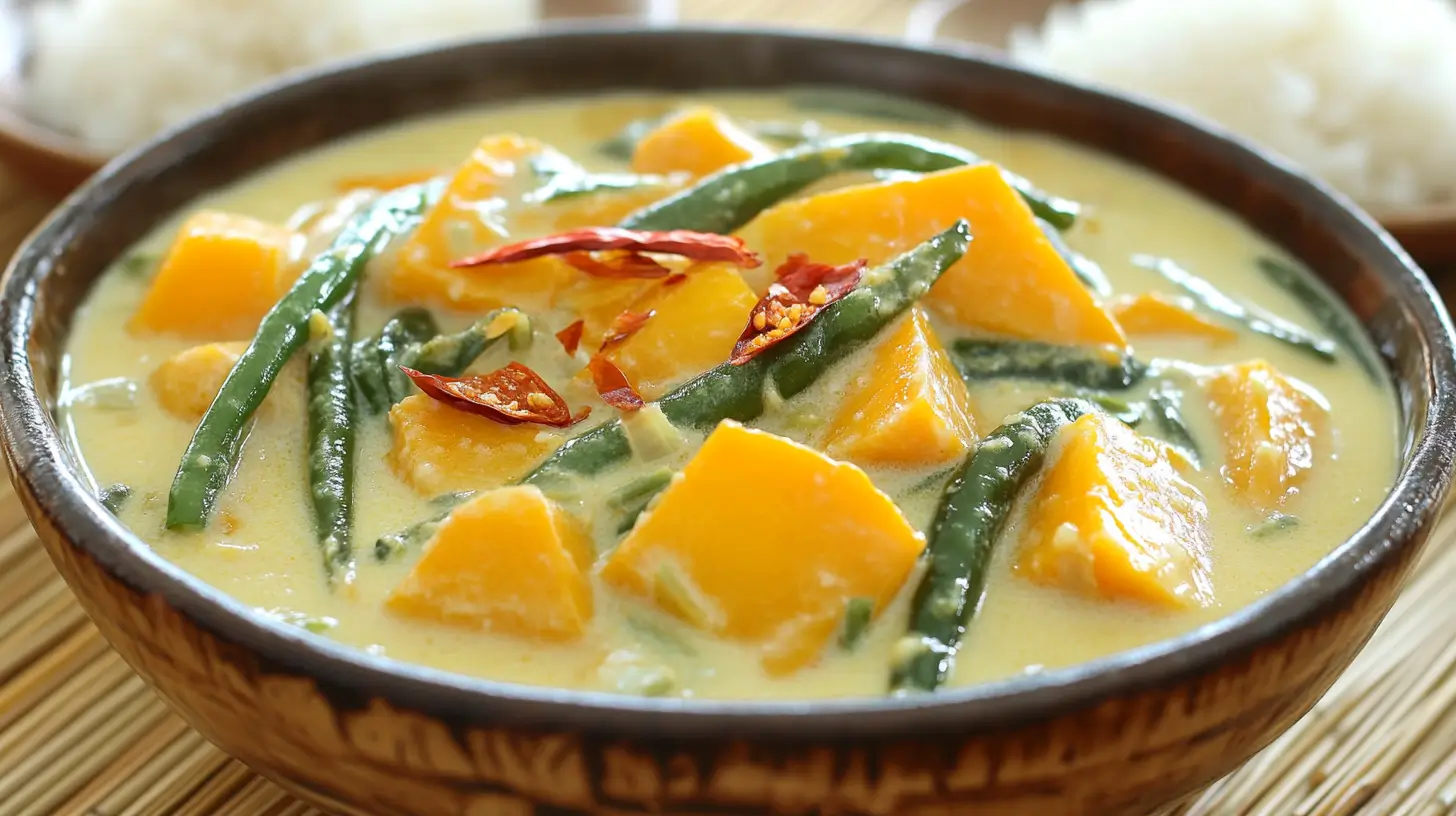 gluten free Ginataang Kalabasa