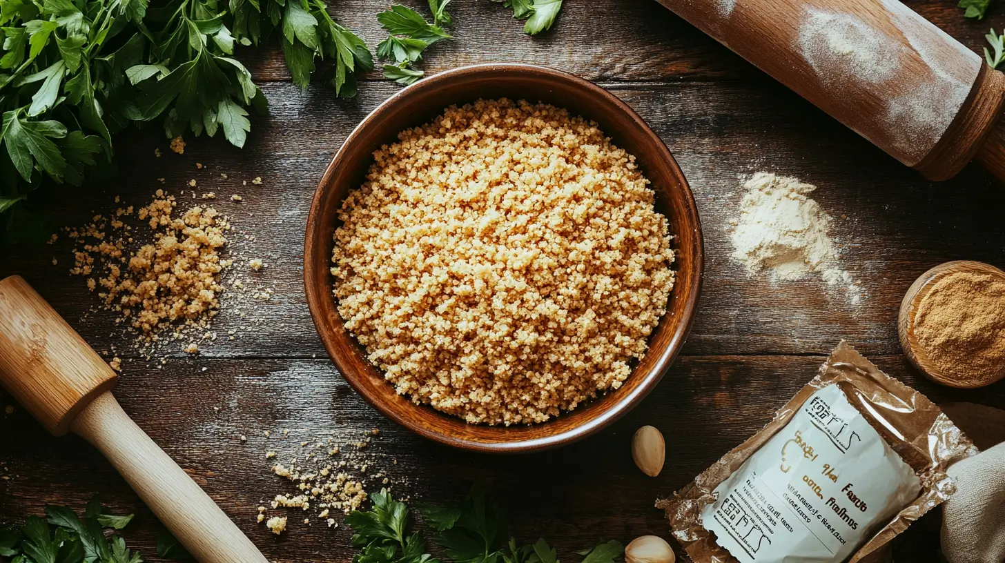 gluten free crumbs no almond flour