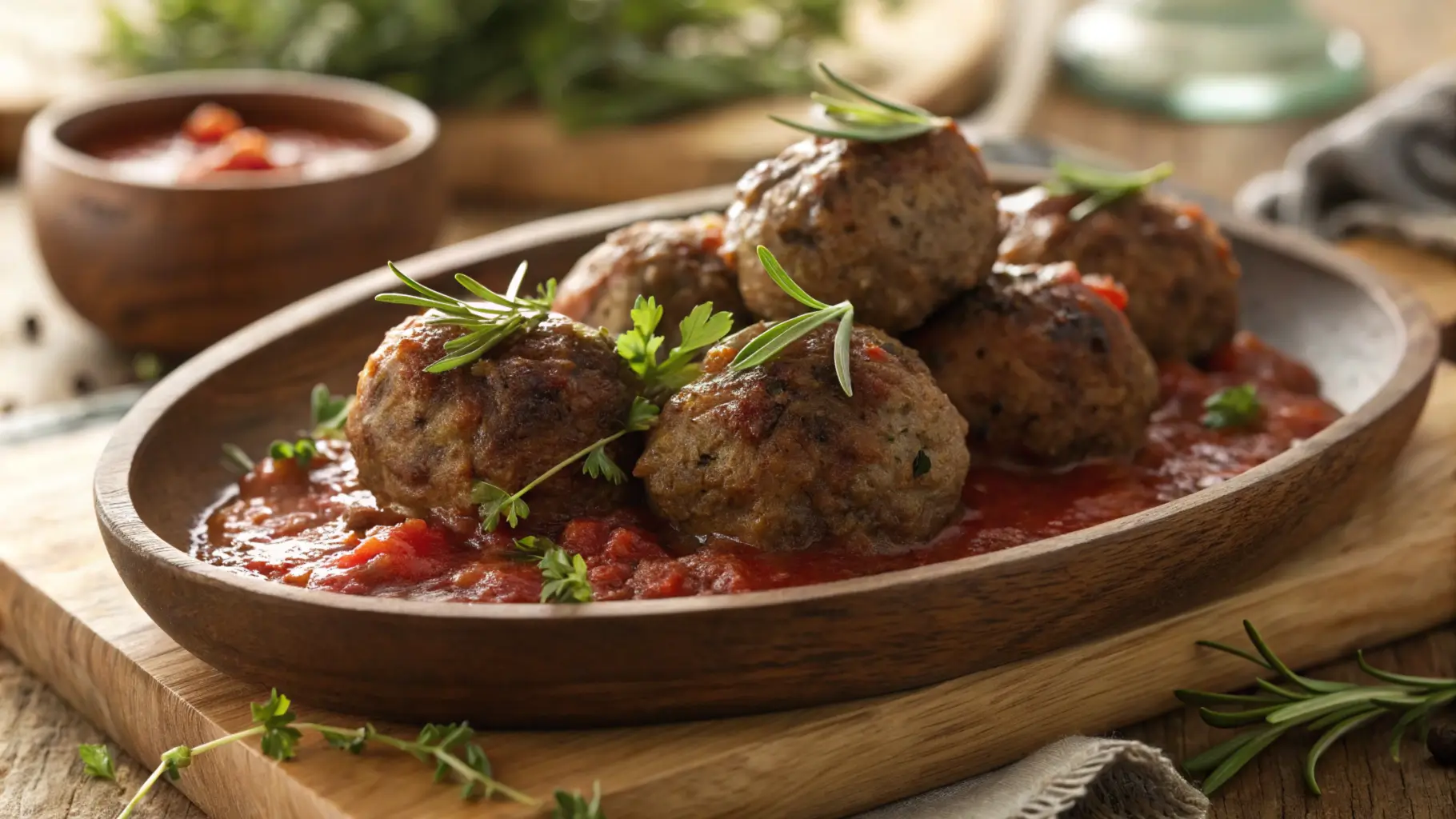 Gluten-Free Meatballs meal