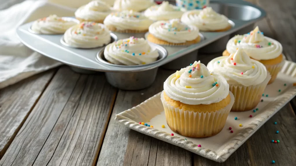 gluten-free vanilla cupcakes