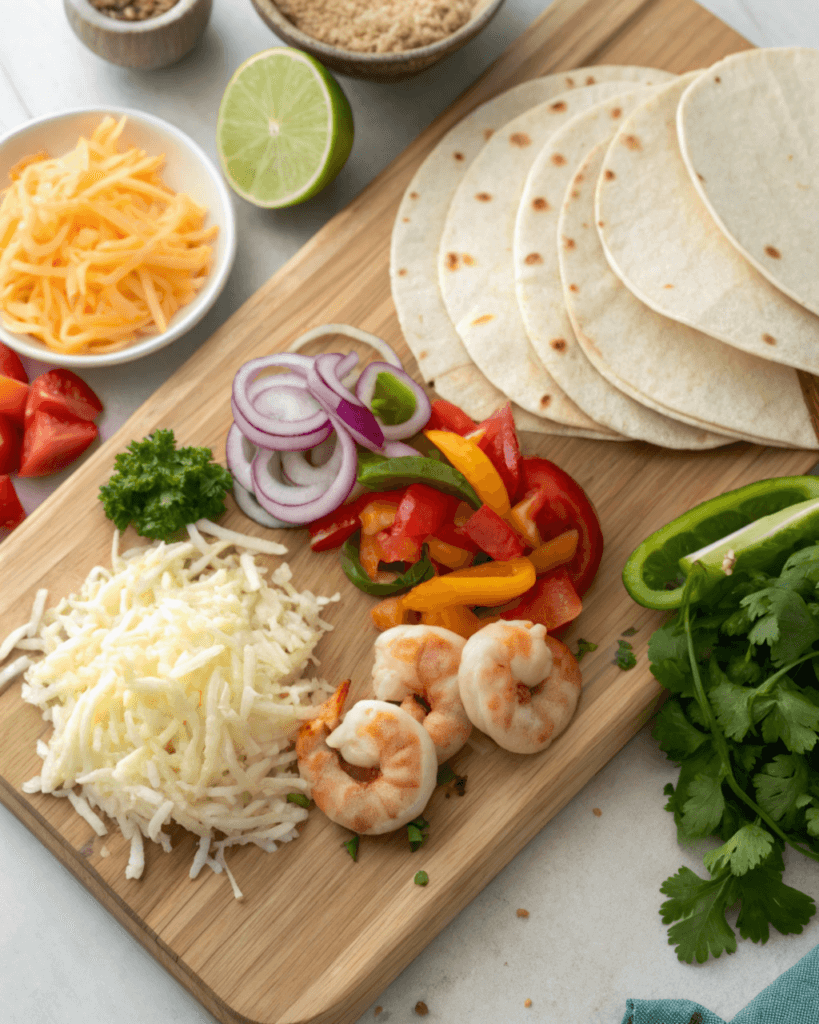 shrimp quesadilla ingredients shrimp quesadilla ingredients