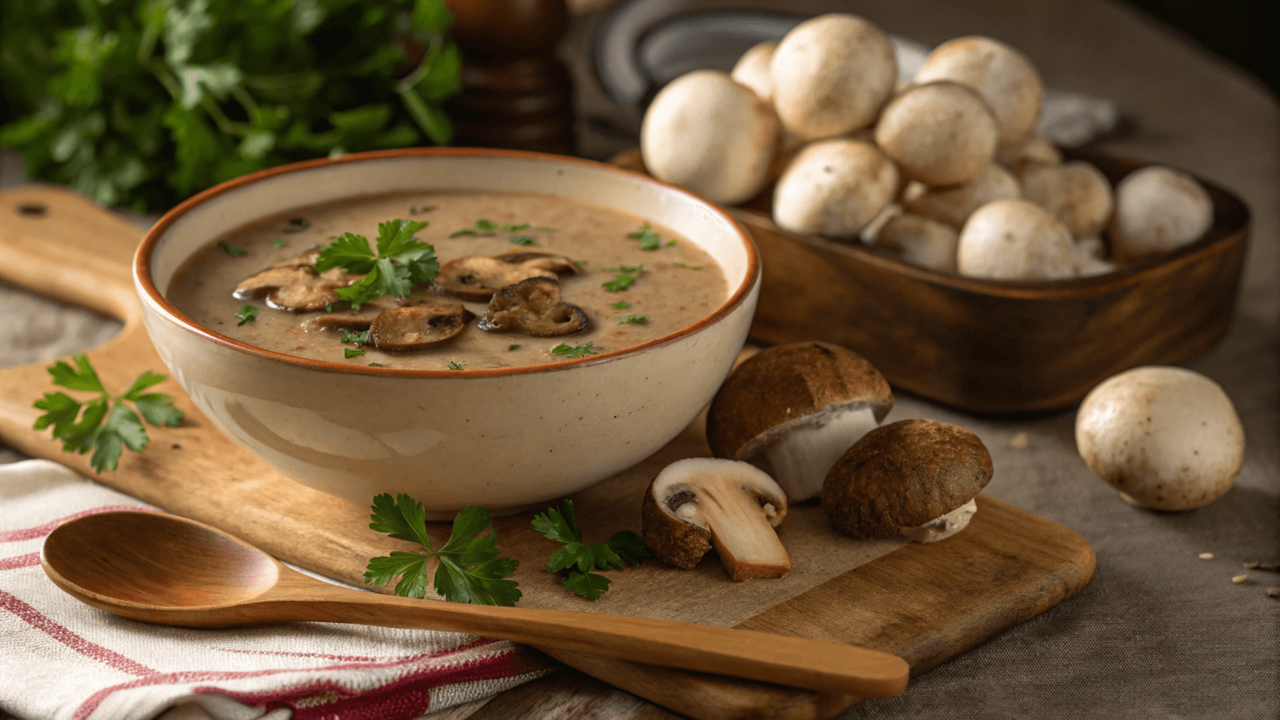 Gluten-Free Cream of Mushroom Soup