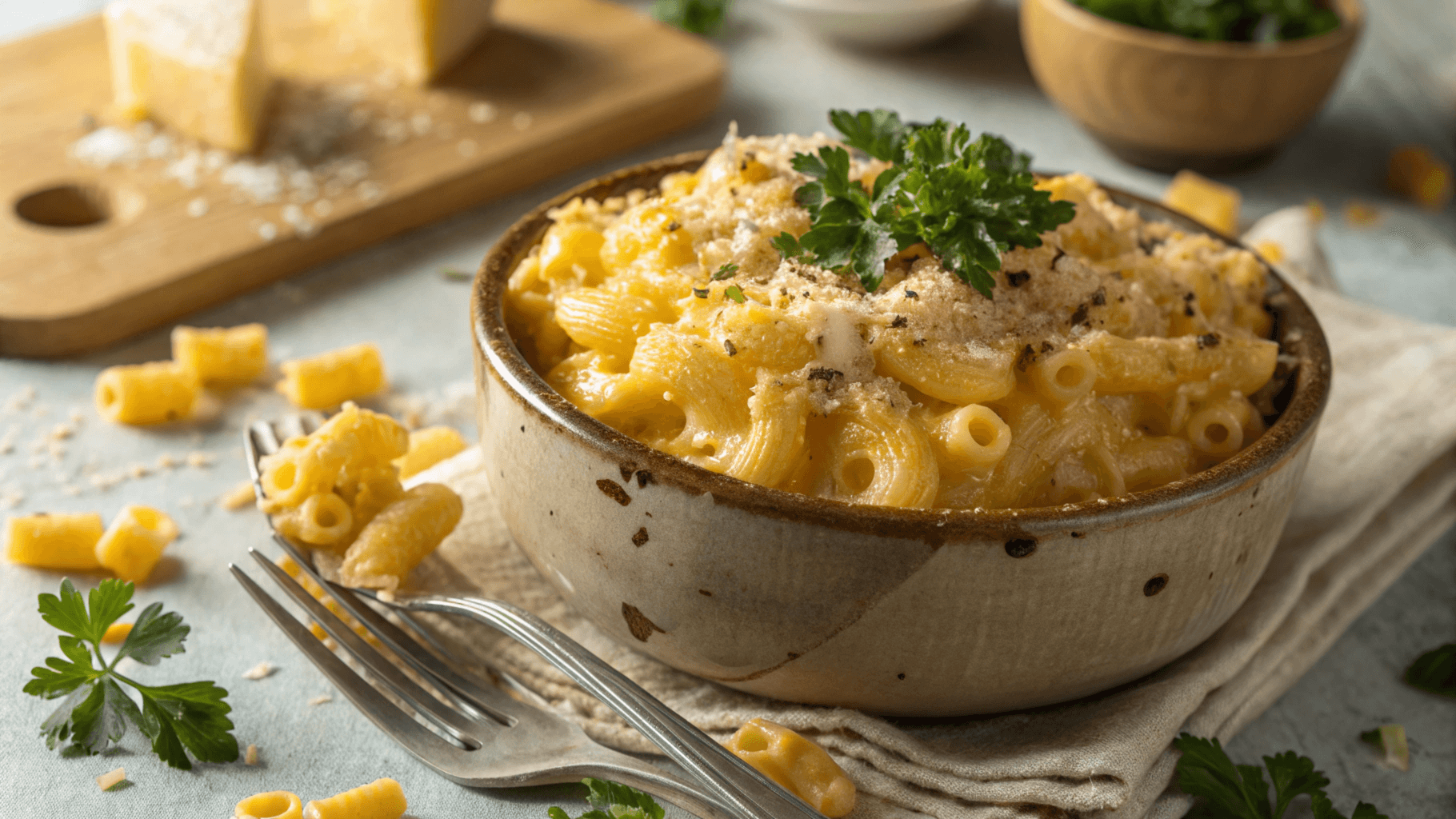 cream gluten-free mac and cheese