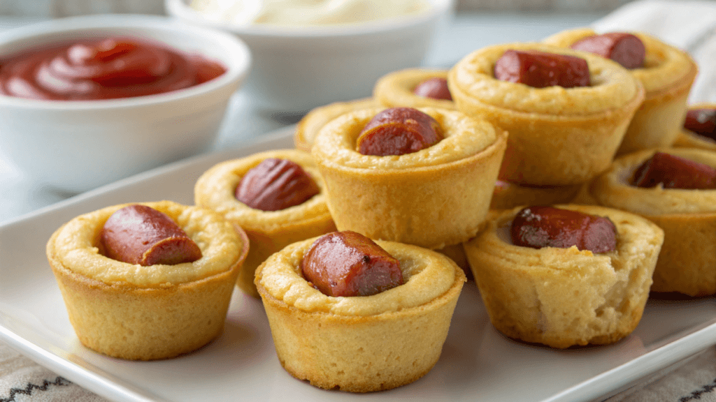 gluten-free mini corn dog bites