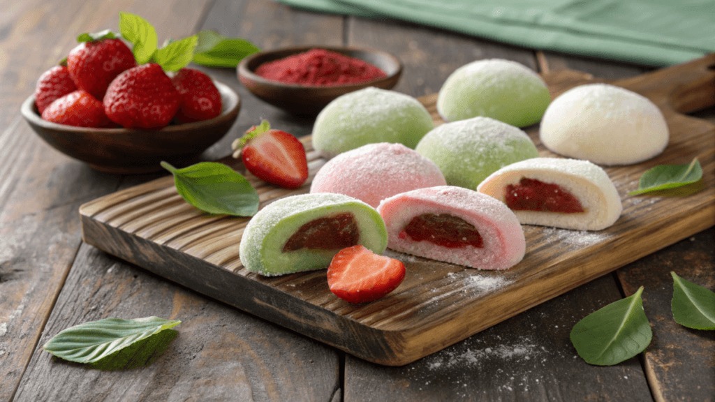 mochi gluten free dessert