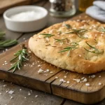 Gluten-free focaccia bread with rosemary and sea salt 2