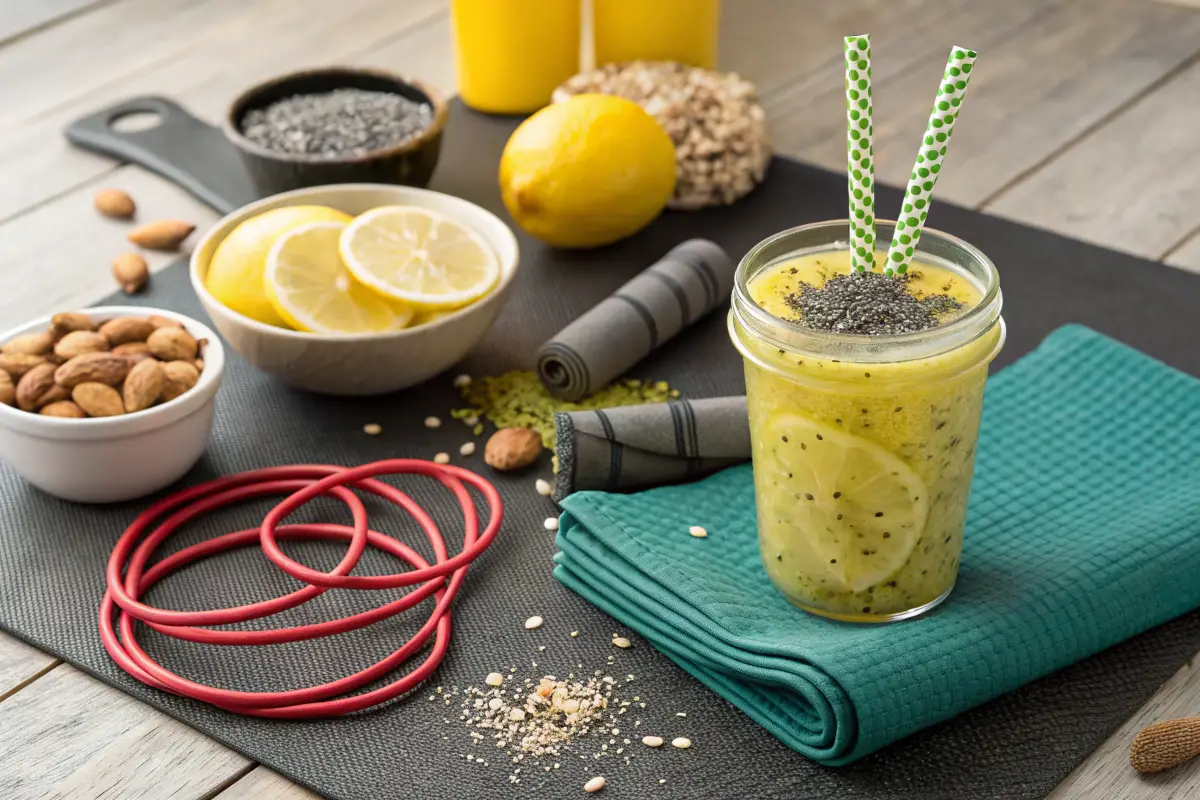 mounjaro-drink-workout Brazilian Mounjaro drink and workout setup