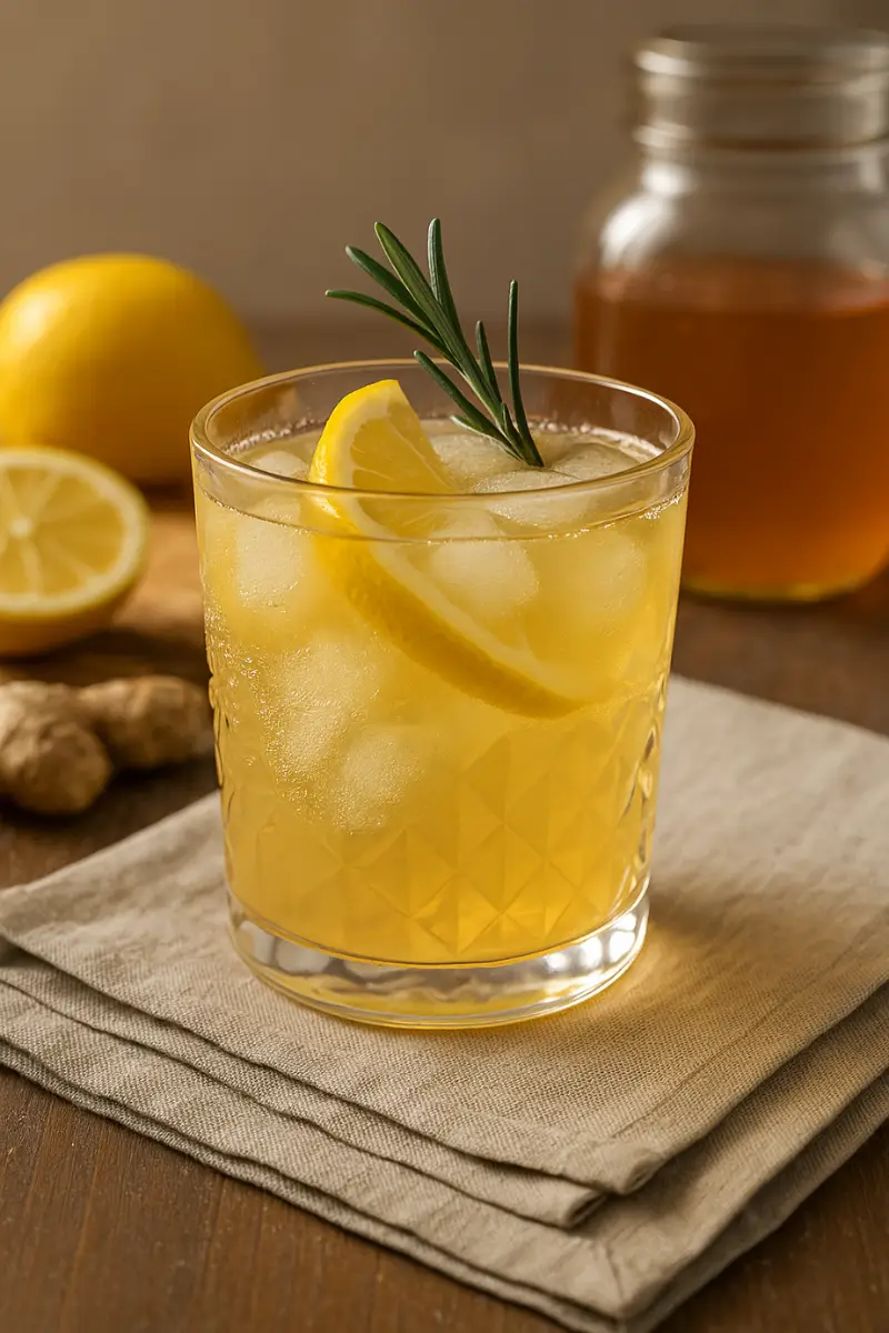 natural-mounjaro-recipe-served A served Natural Mounjaro recipe for weight loss with lemon and ginger